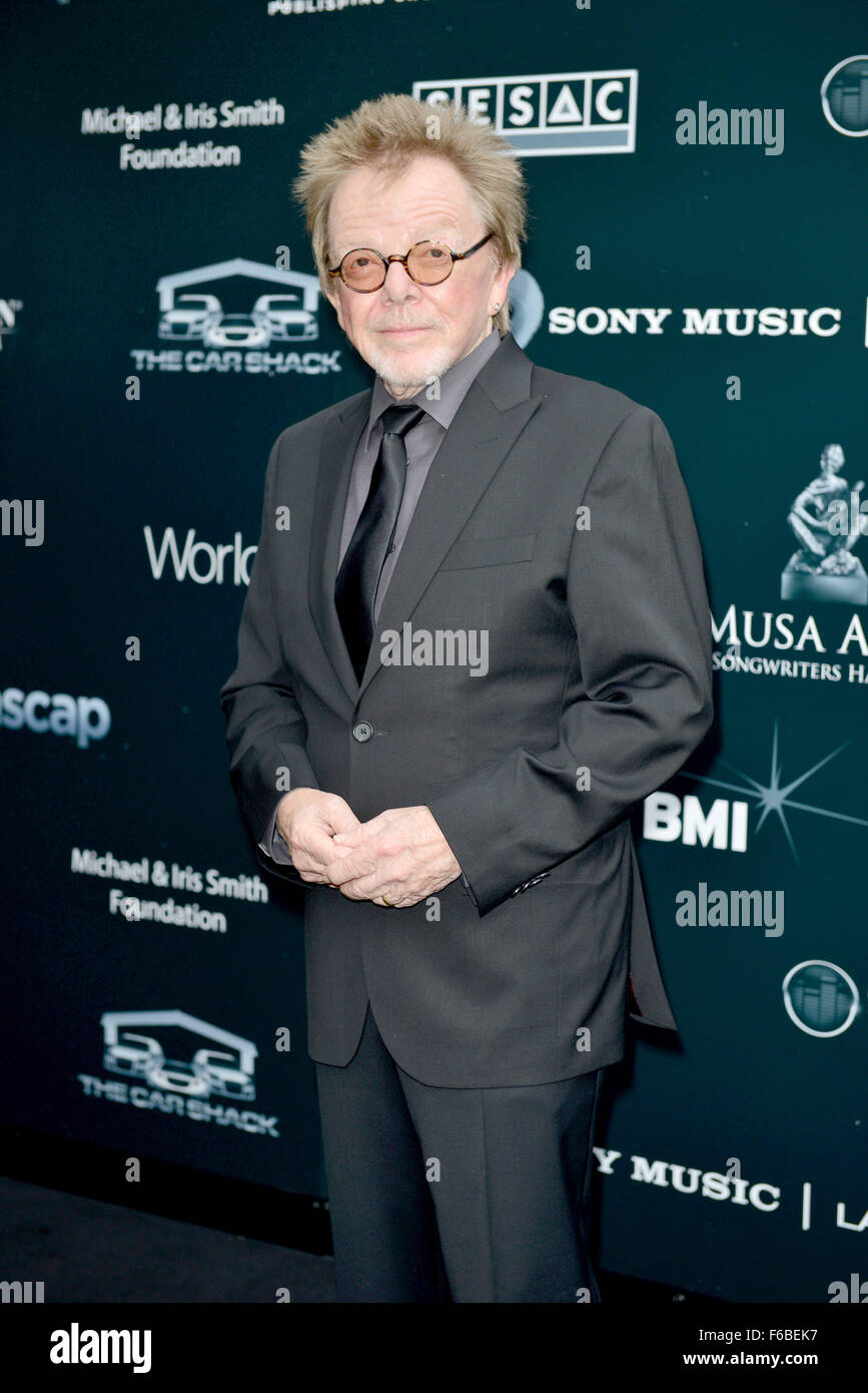 Latin Songwriters Hall of Fame La Musa Awards at The Fillmore Miami Beach at Jackie Gleason Theatre  Featuring: Paul Williams Where: Miami, Florida, United States When: 15 Oct 2015 Stock Photo