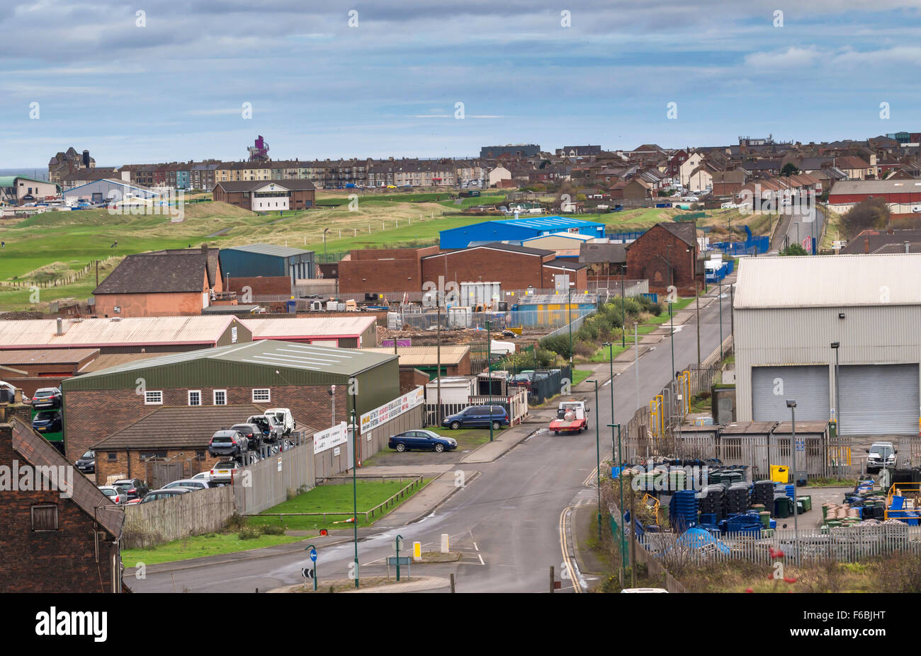 Warrenby light industrial estate Redcar Cleveland North Yorkshire