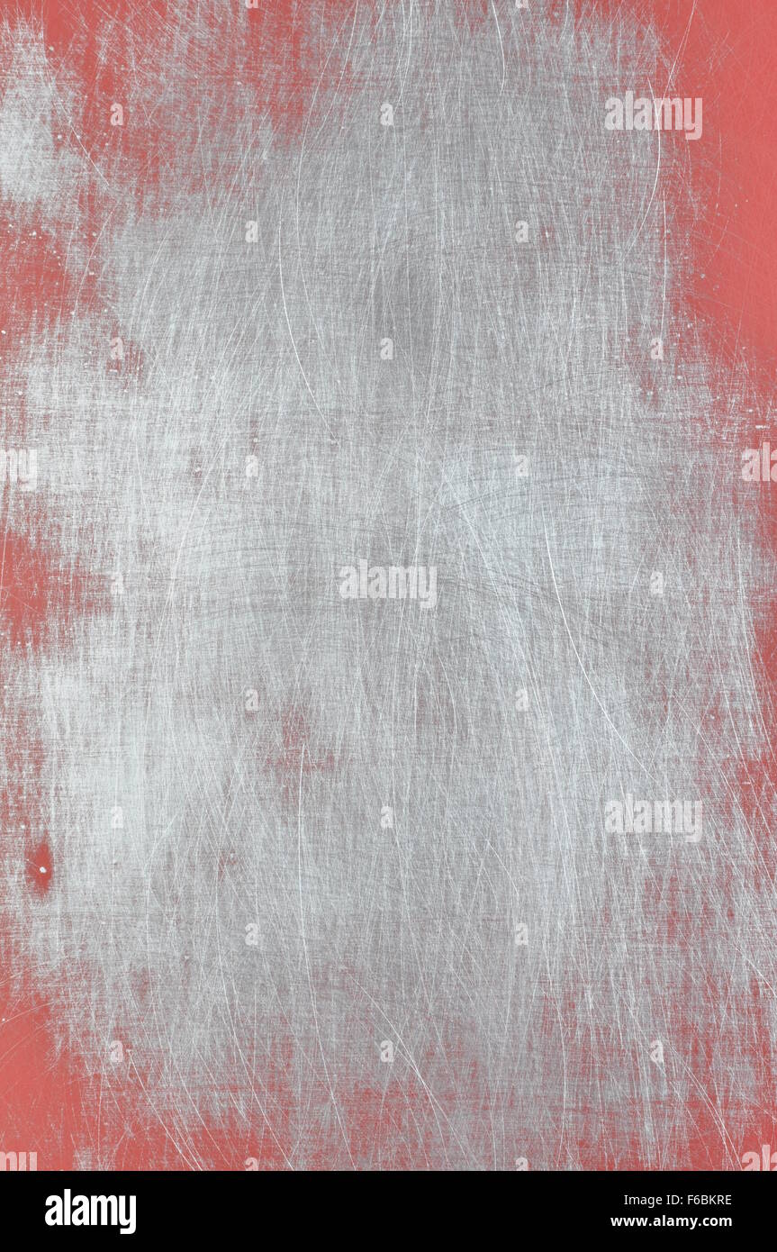 Red and gray metal background, texture Stock Photo