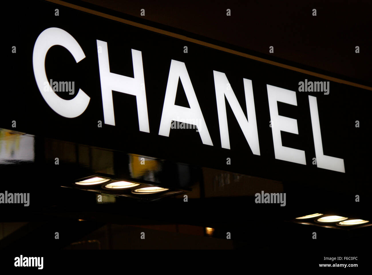 Markenname: 'Chanel', Berlin. Stock Photo