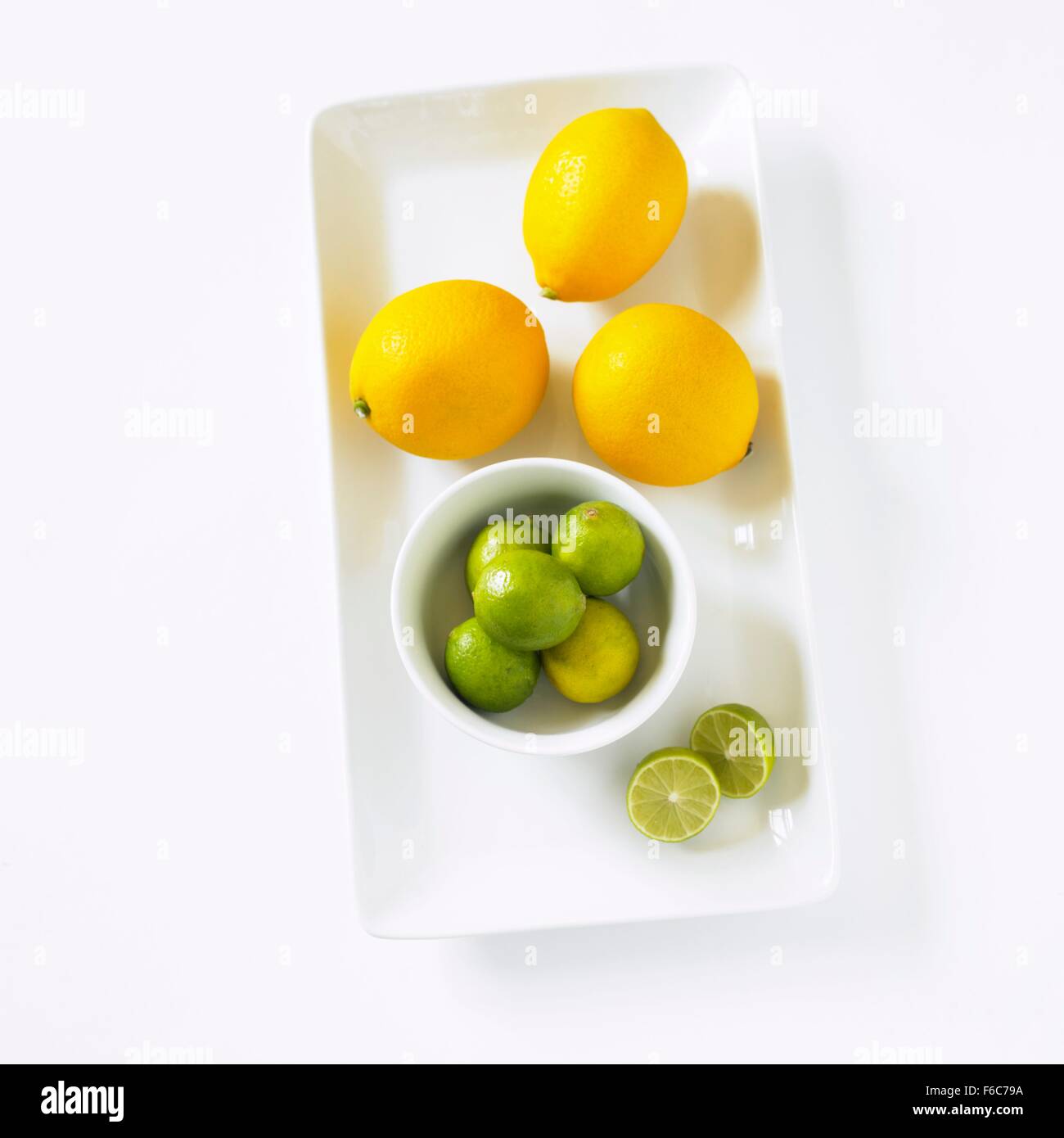 Key Limes and Meyer Lemons Stock Photo Alamy