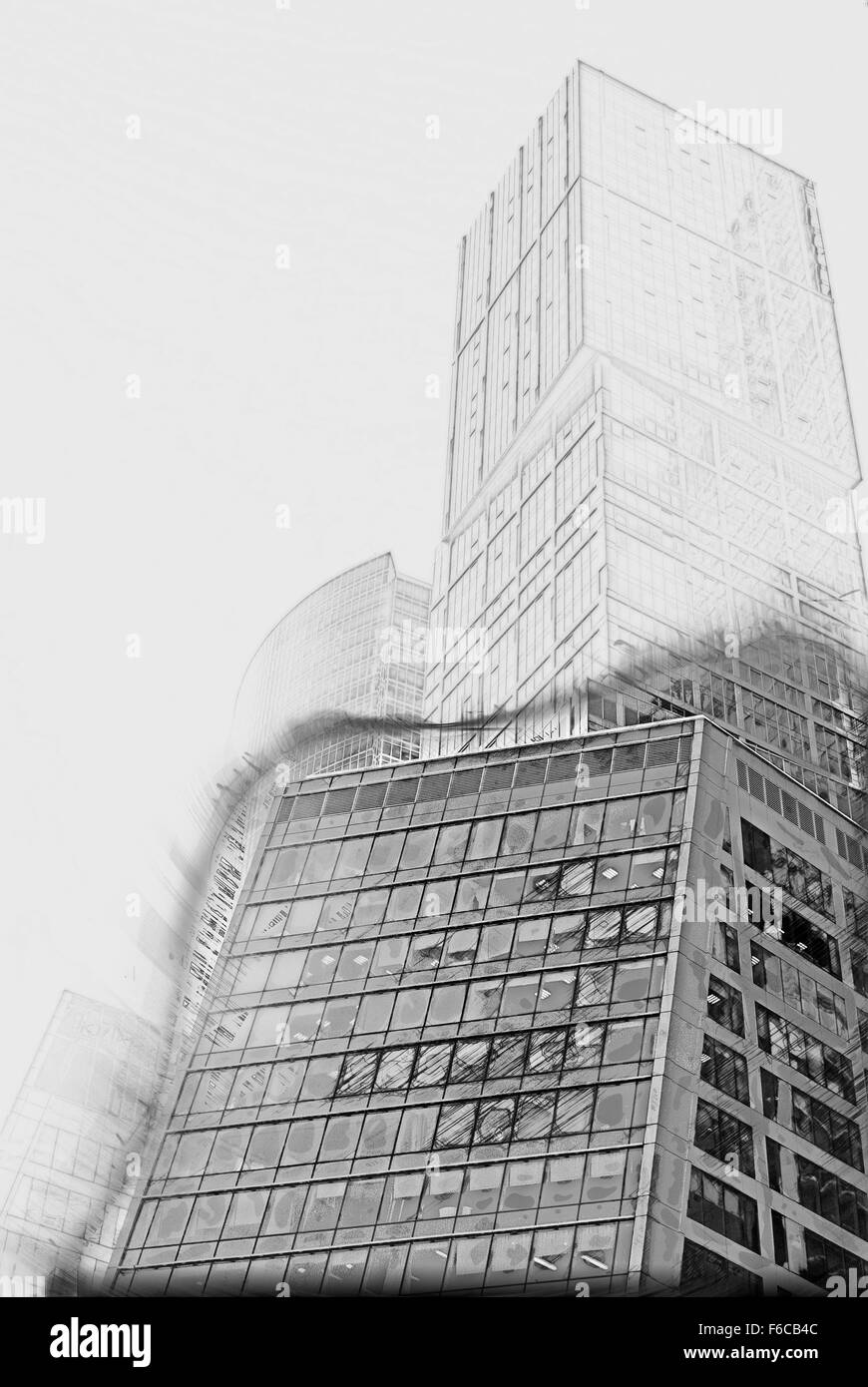 modern office buildings Stock Photo Alamy