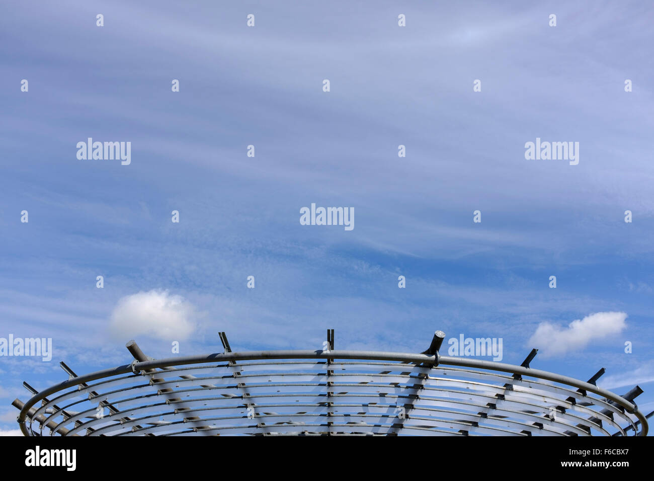 The Halo panopticon situated above Haslingden in Lancashire, Designed ...