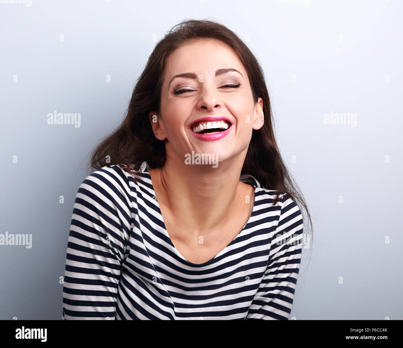 Mouth open wide woman closeup hi-res stock photography and images - Alamy