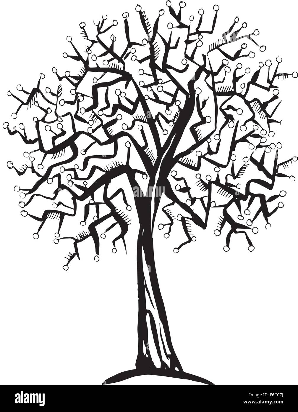 Tree graphic symbols Stock Vector Image & Art Alamy