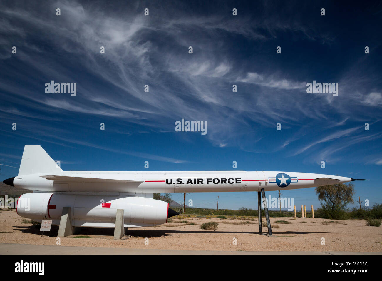 Las Cruces, New Mexico The Air Force's Hound Dog missile on display