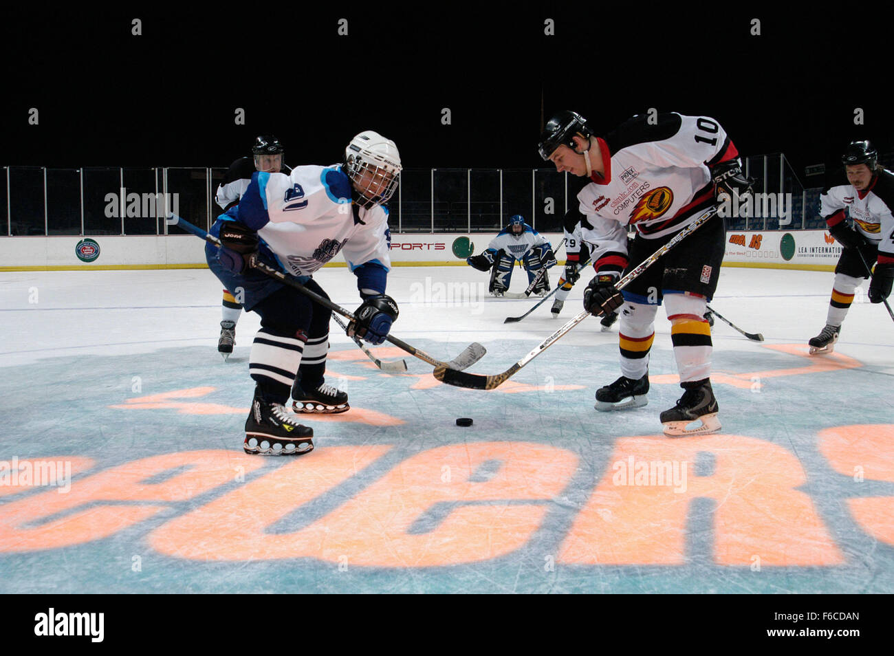Ice Hockey players Stock Photo Alamy