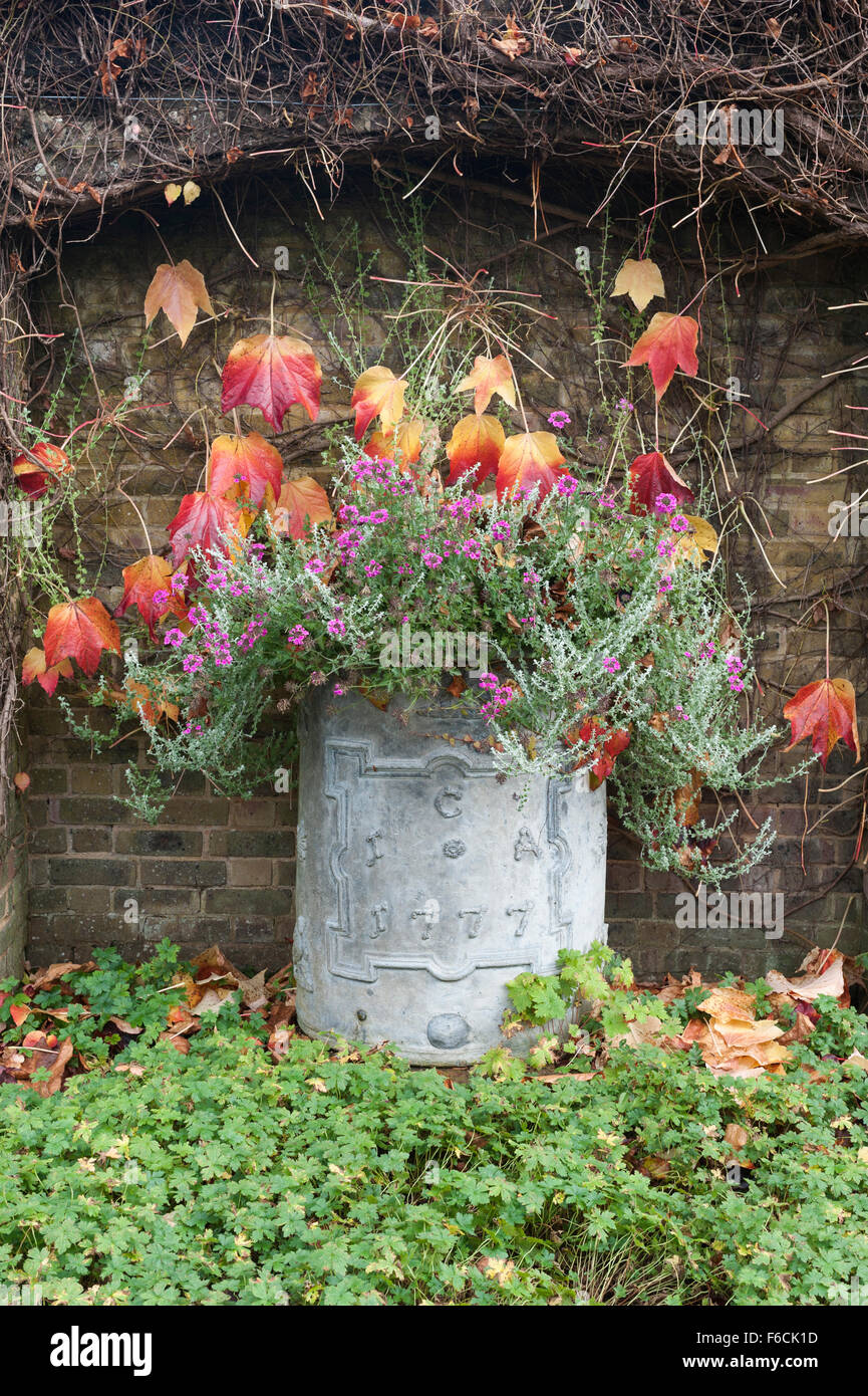Flowers in tub hires stock photography and images Alamy
