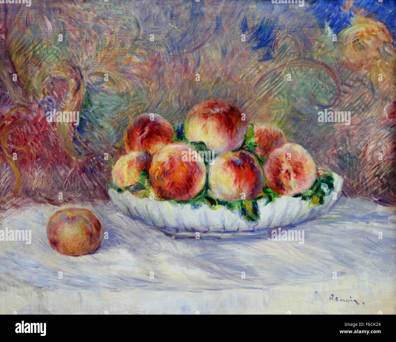 Pêches - peaches 1881 Pierre Auguste Renoir 1841-1919 French France Stock Photo