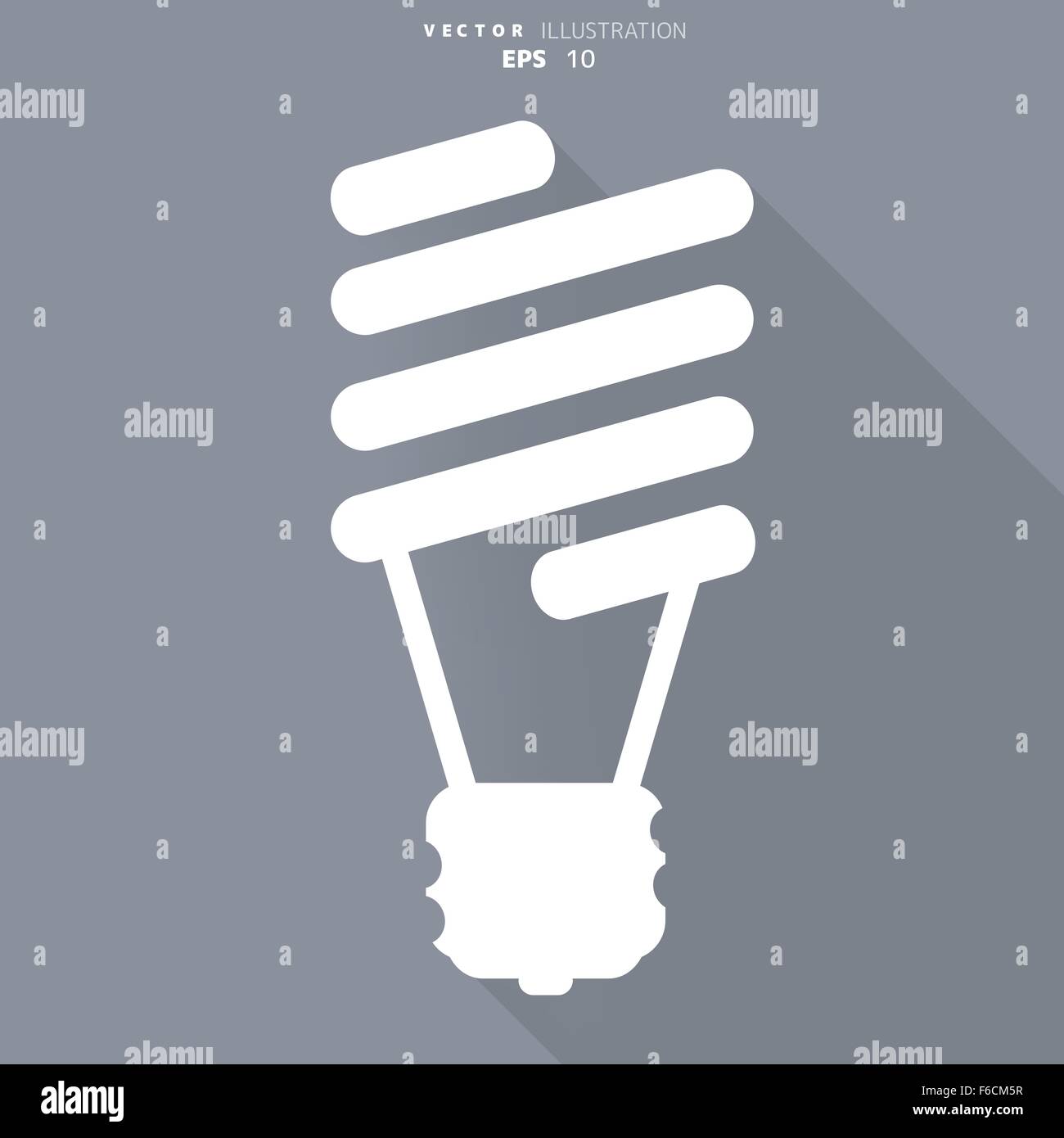 Energy saving light bulb Stock Vector Image & Art - Alamy