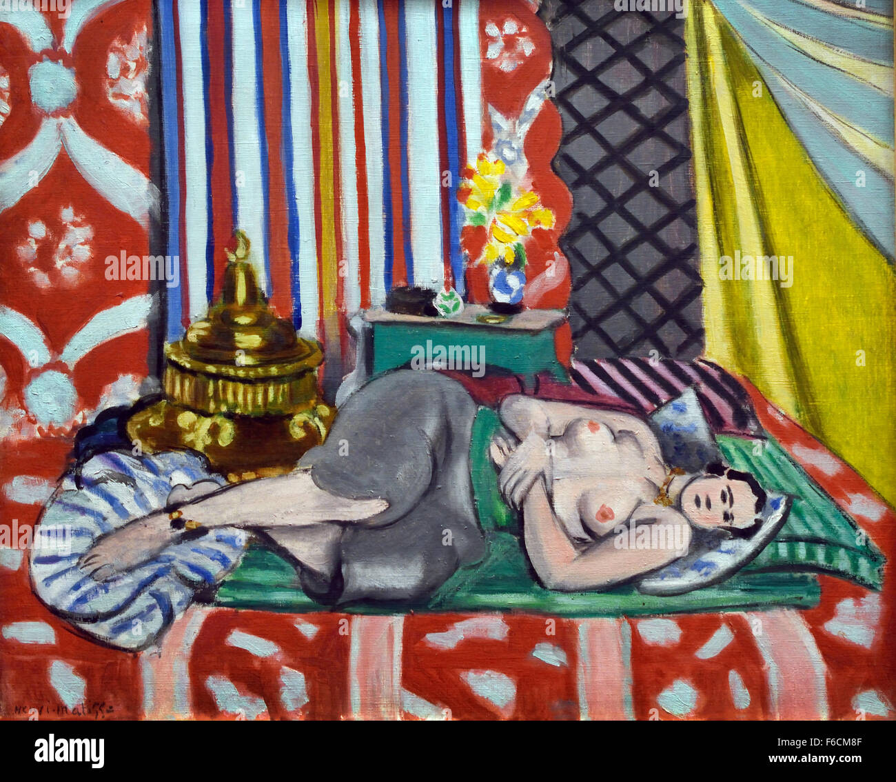 Blue Odalisque, or The White Slave, c.1921-22  Henri Matisse France French Painter Stock Photo