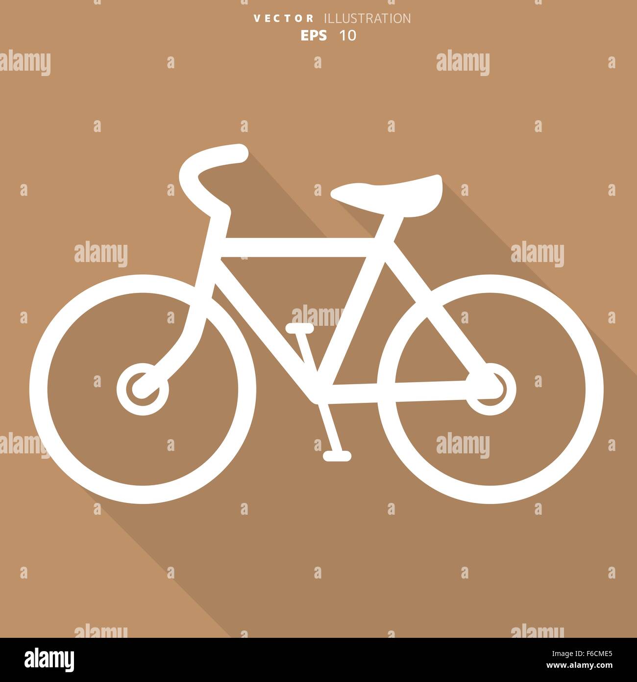 Hipster retro bicycle icon Stock Vector Image & Art - Alamy