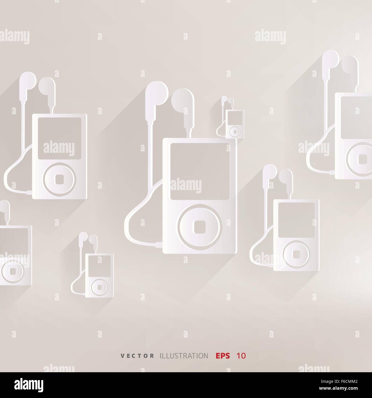 Mp3 player icon. Music player symbol Stock Vector Image & Art - Alamy