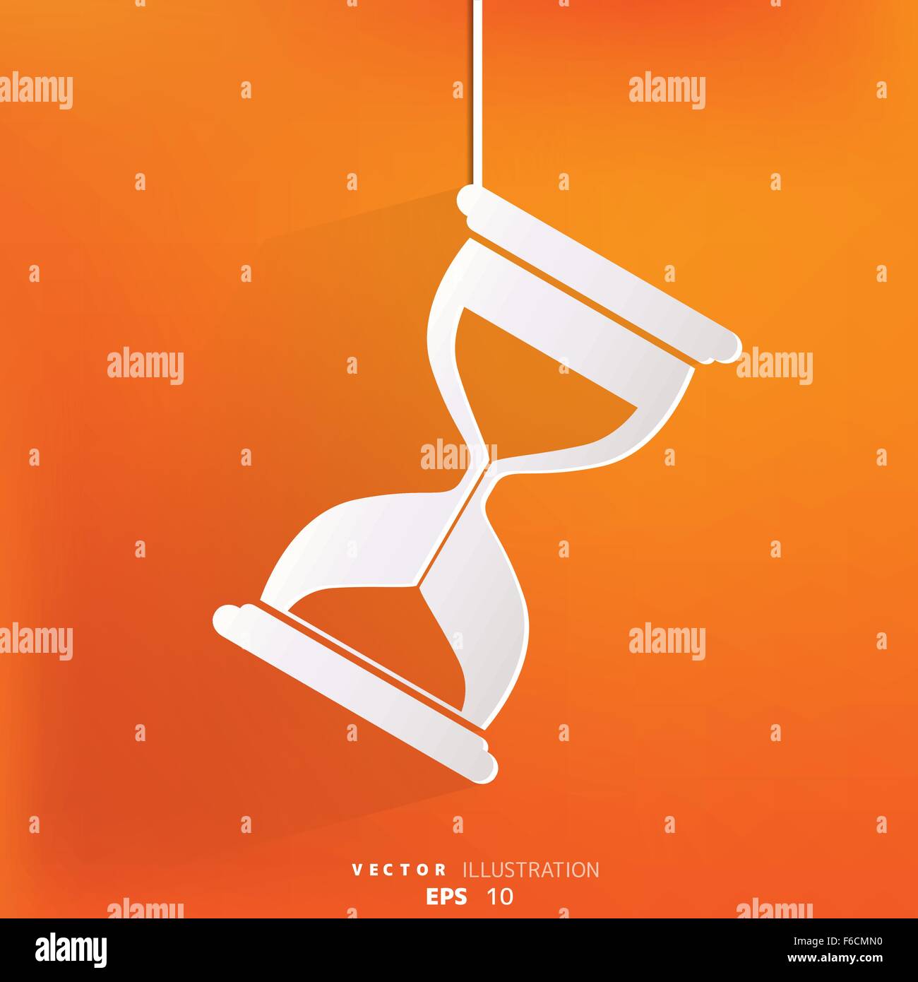 Sand clock icon. Glass timer symbol Stock Vector Image & Art - Alamy