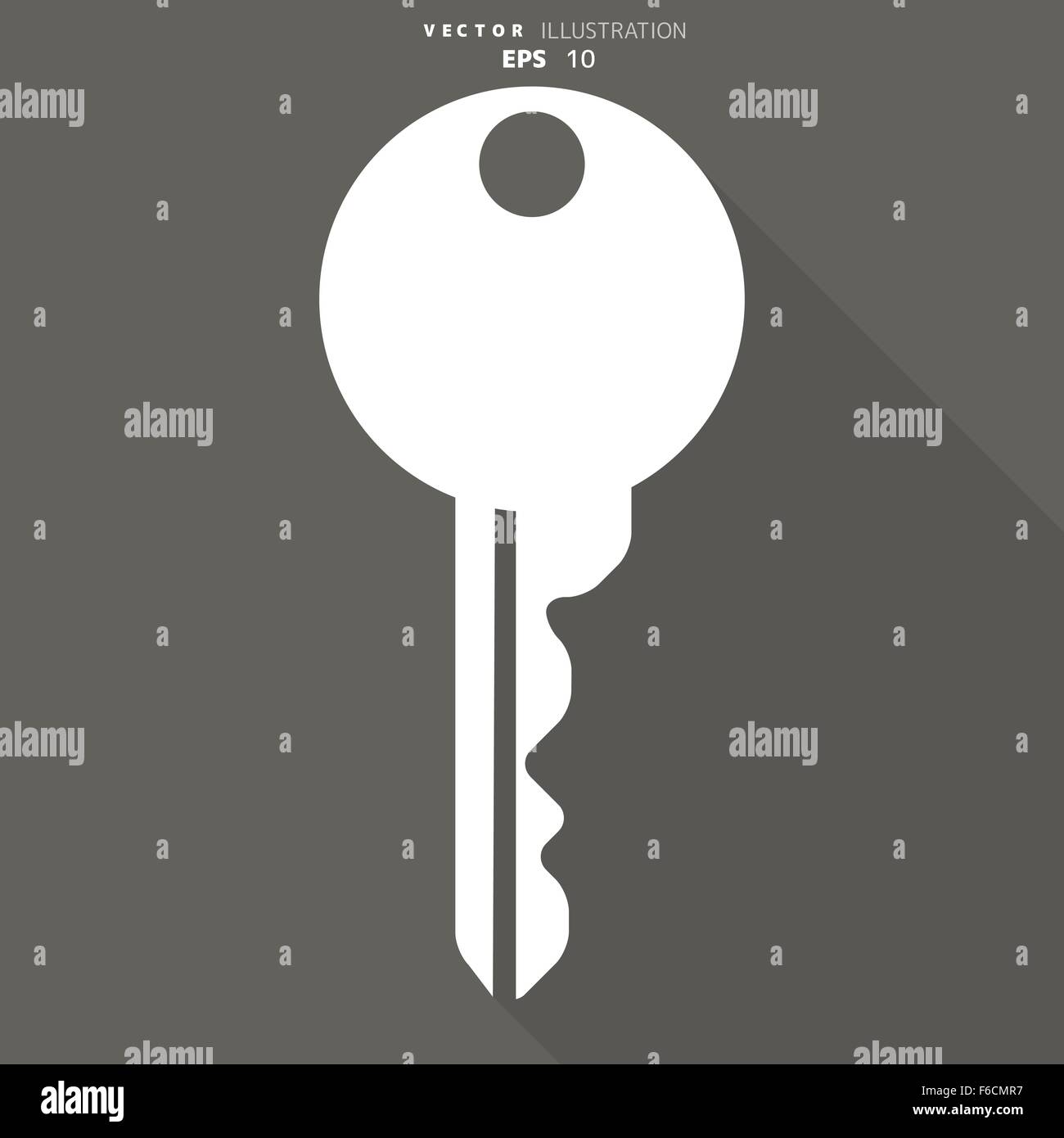 Key icon, door lock symbol Stock Vector Image & Art Alamy
