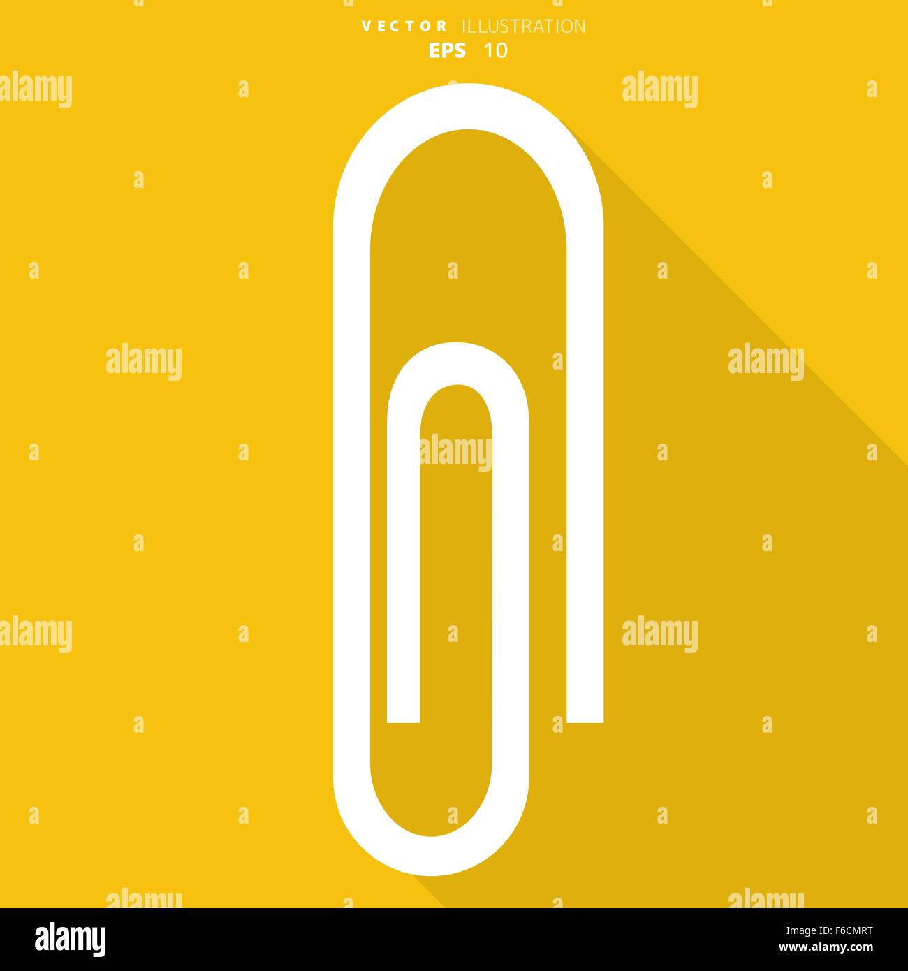 Paper clip icon Stock Vector Image & Art Alamy