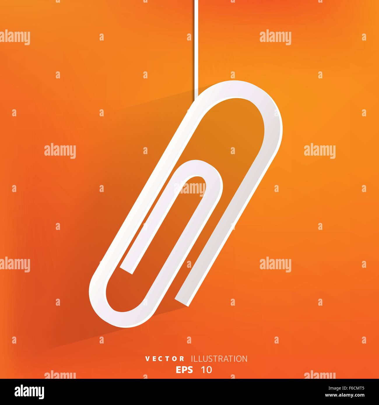 Paper clip icon Stock Vector Image & Art Alamy