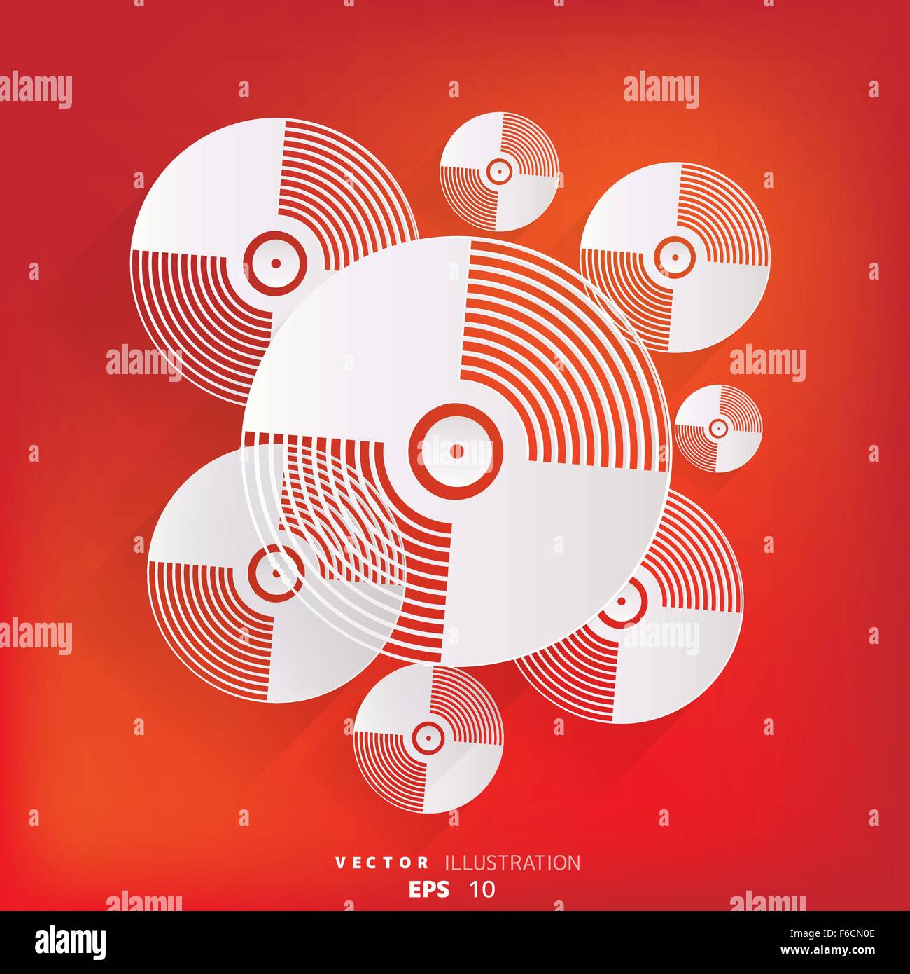 Music vinyl disk icon,flat design Stock Vector Image & Art Alamy