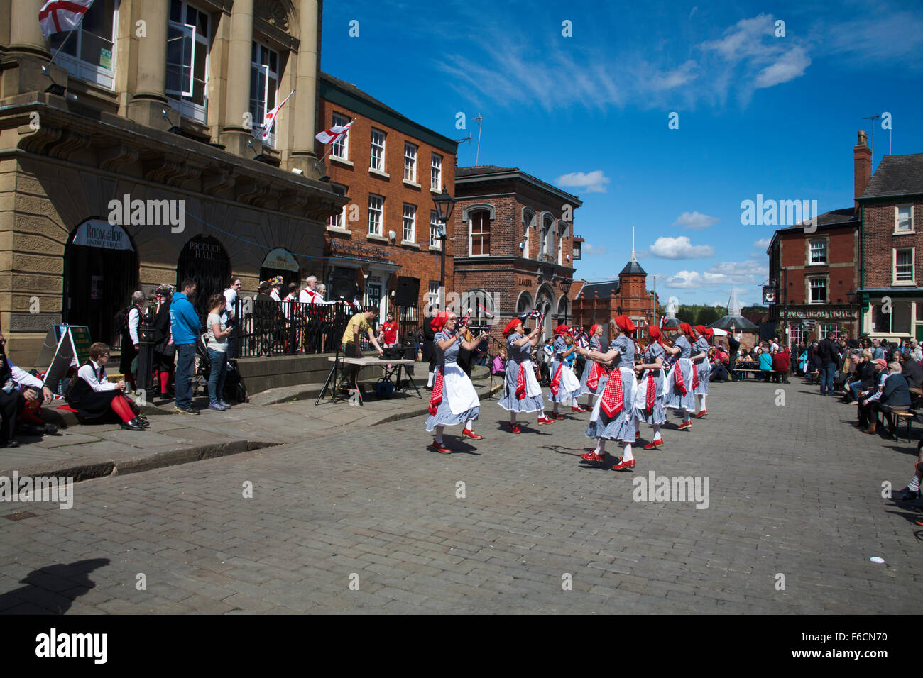 The Poynton Jemmers Women's Morris Dancing Group Stockport Folk