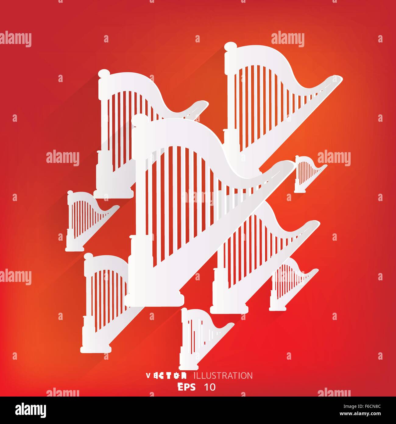 Musical instruments clipart hi-res stock photography and images - Alamy