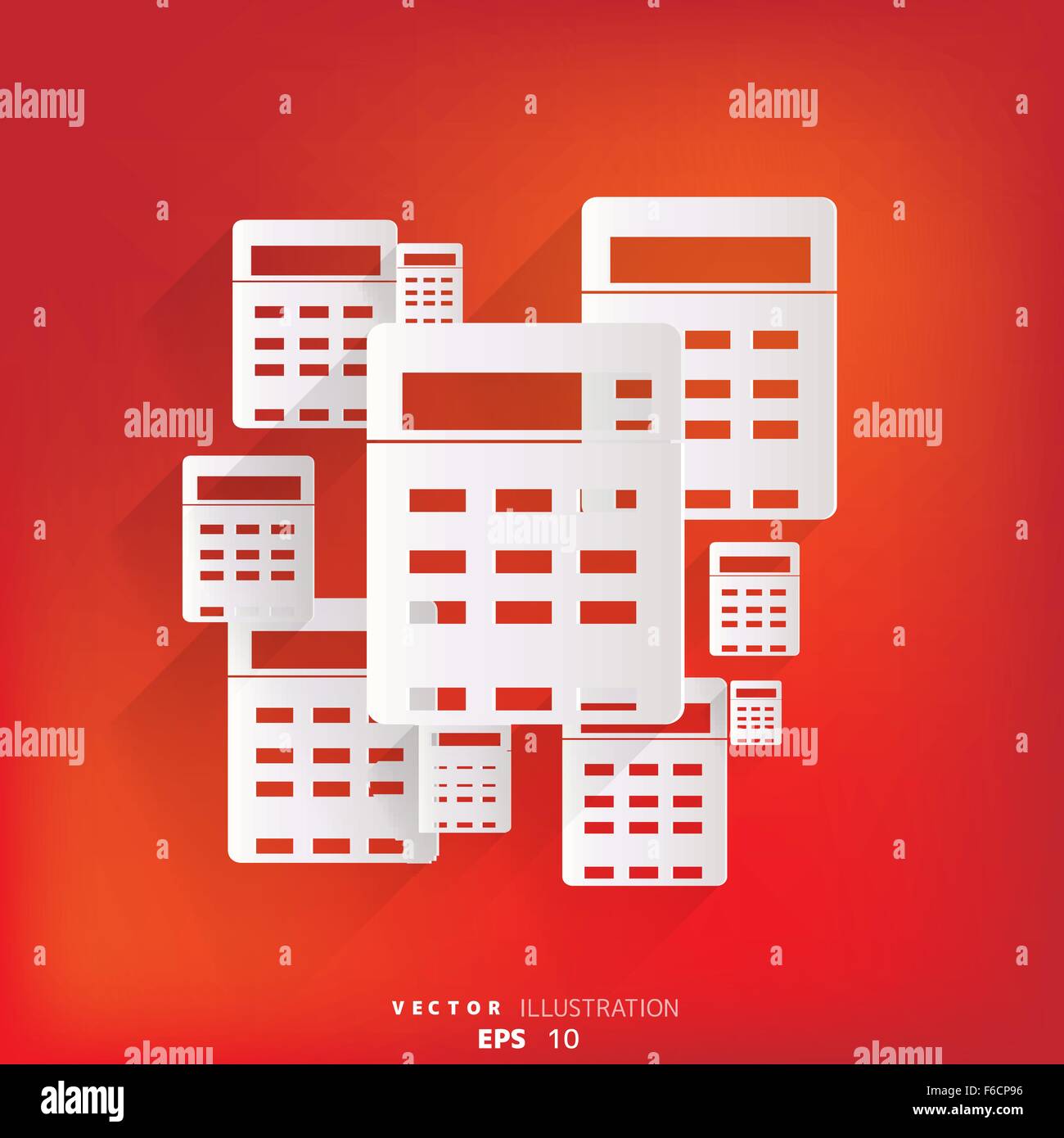 Calculator web icon Stock Vector Image & Art - Alamy