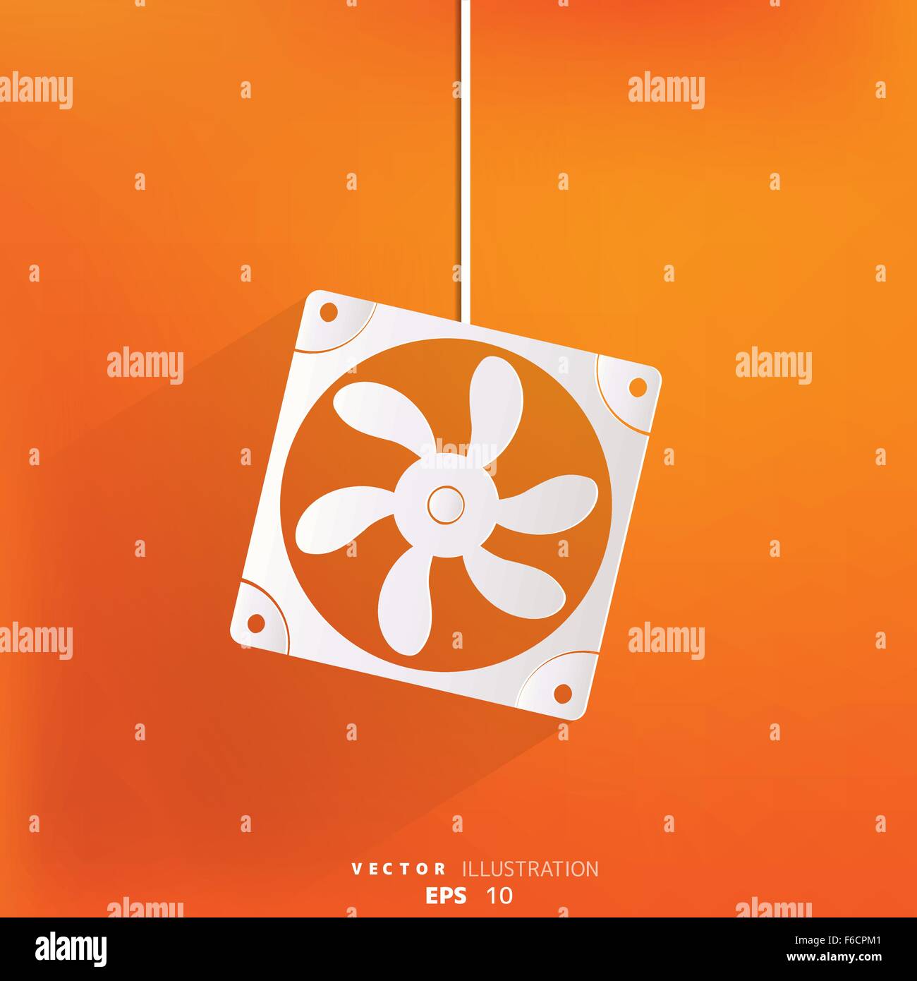 Computer cooling fan icon Stock Vector Image & Art Alamy