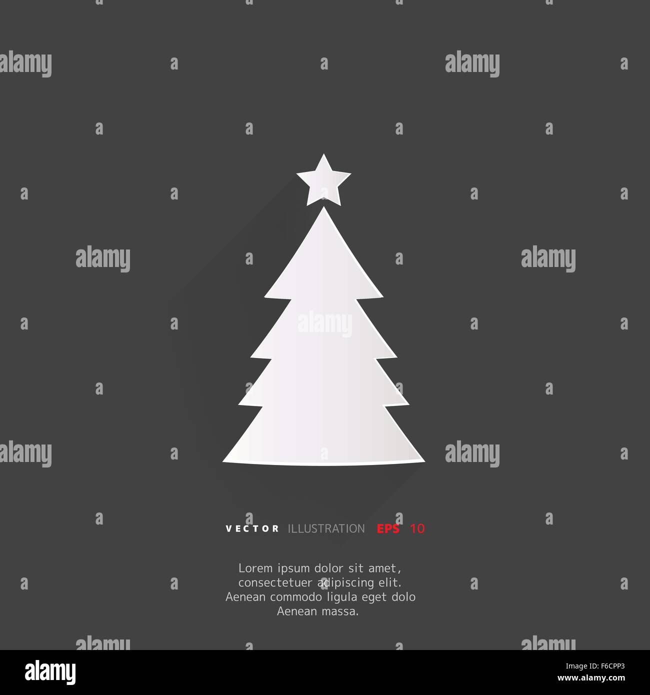 Christmas tree icon Stock Vector Image & Art - Alamy