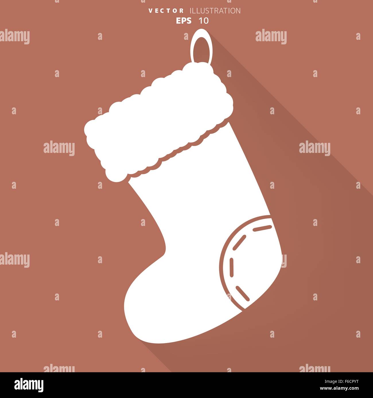 Christmas socks icon Stock Vector Image & Art - Alamy