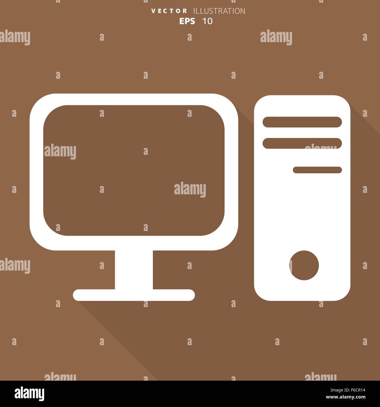 Computer web icon Stock Vector Image & Art - Alamy
