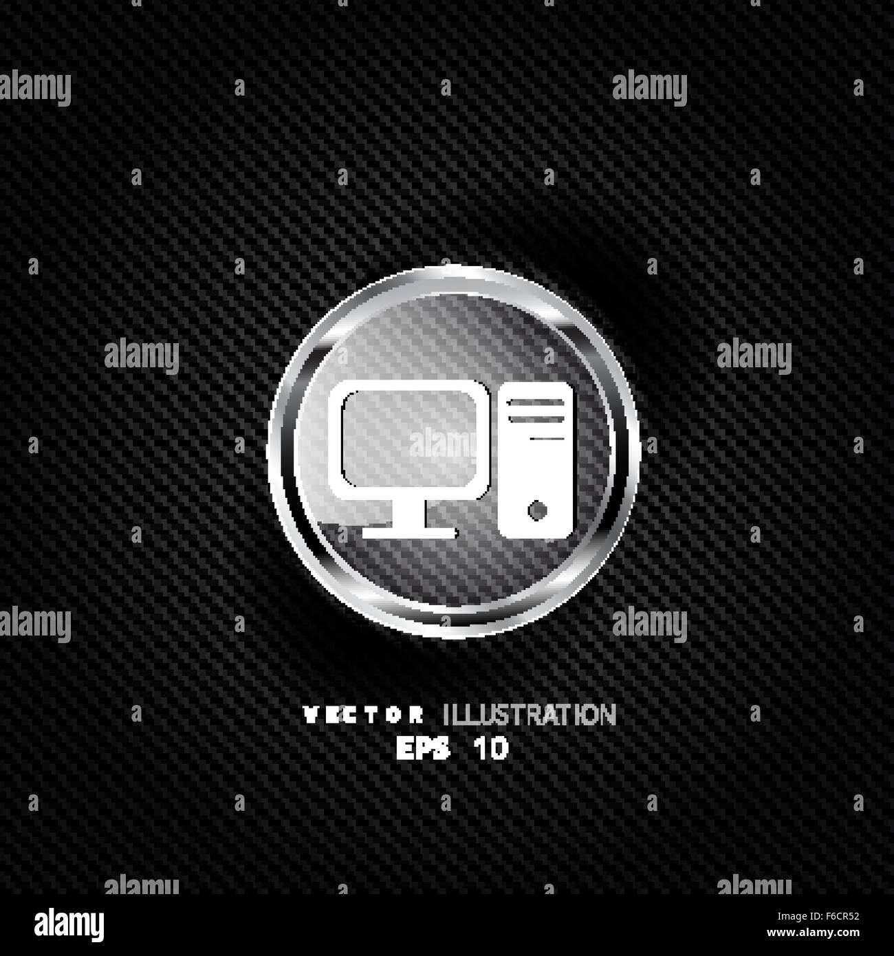 Computer web icon Stock Vector Image & Art - Alamy