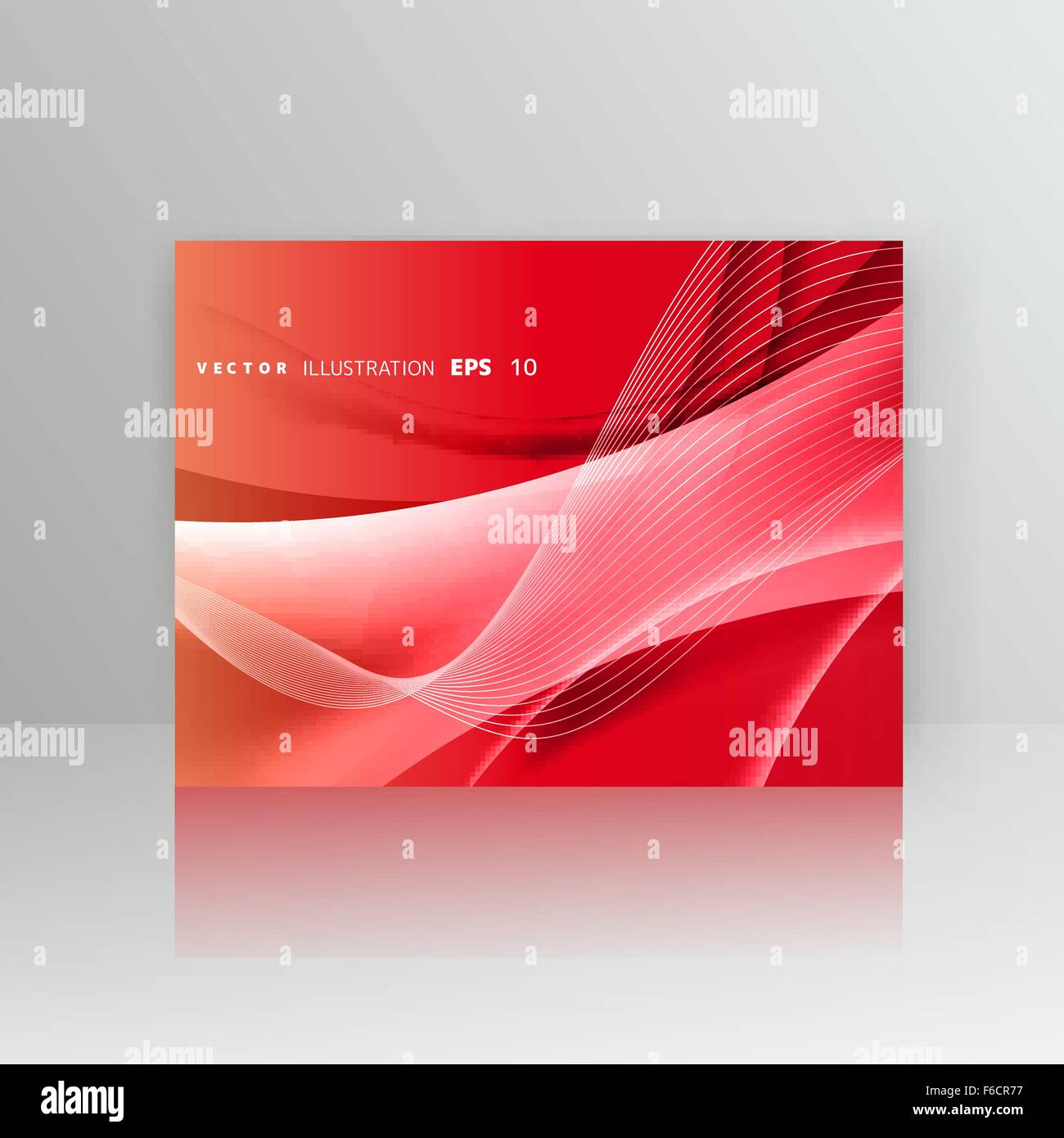 Abstract background with wave Stock Vector Image & Art - Alamy