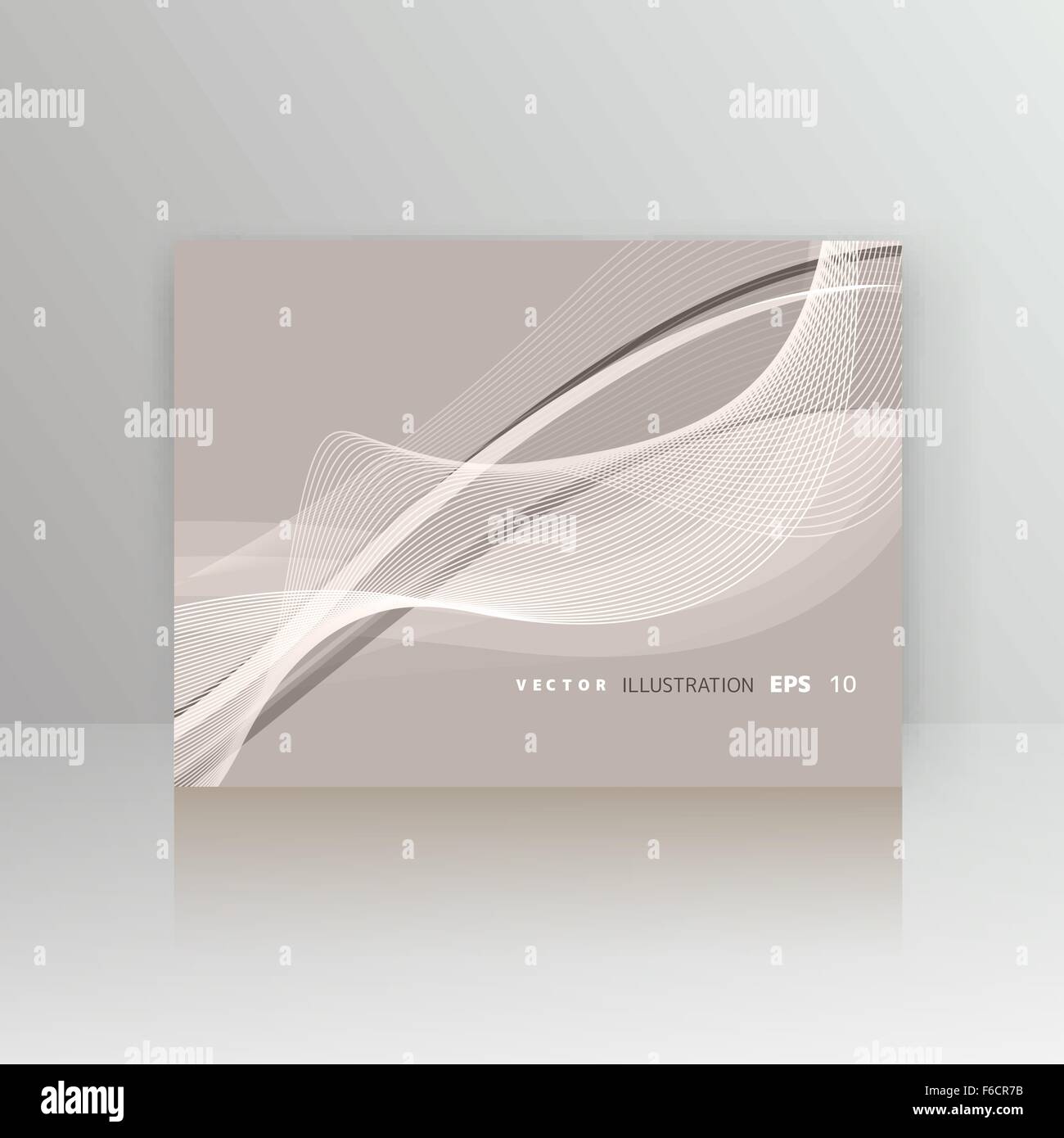 Abstract background with wave Stock Vector Image & Art - Alamy