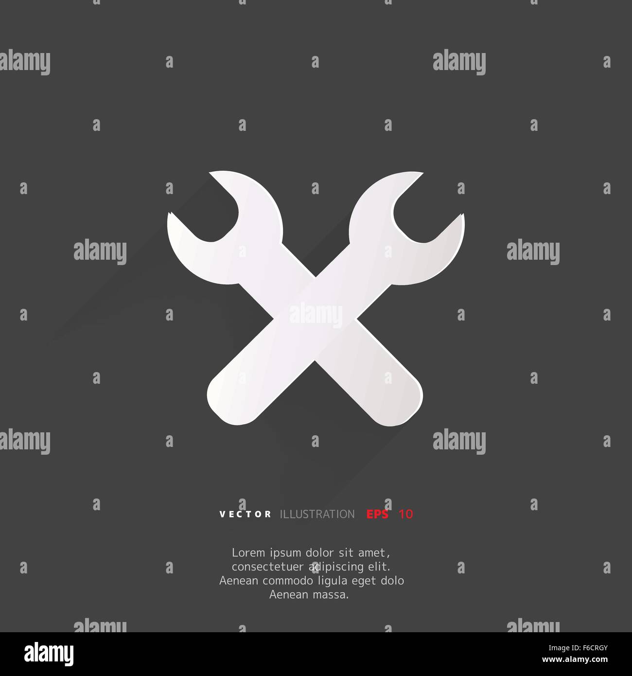 Vector repair web icon,flat design Stock Vector Image & Art - Alamy