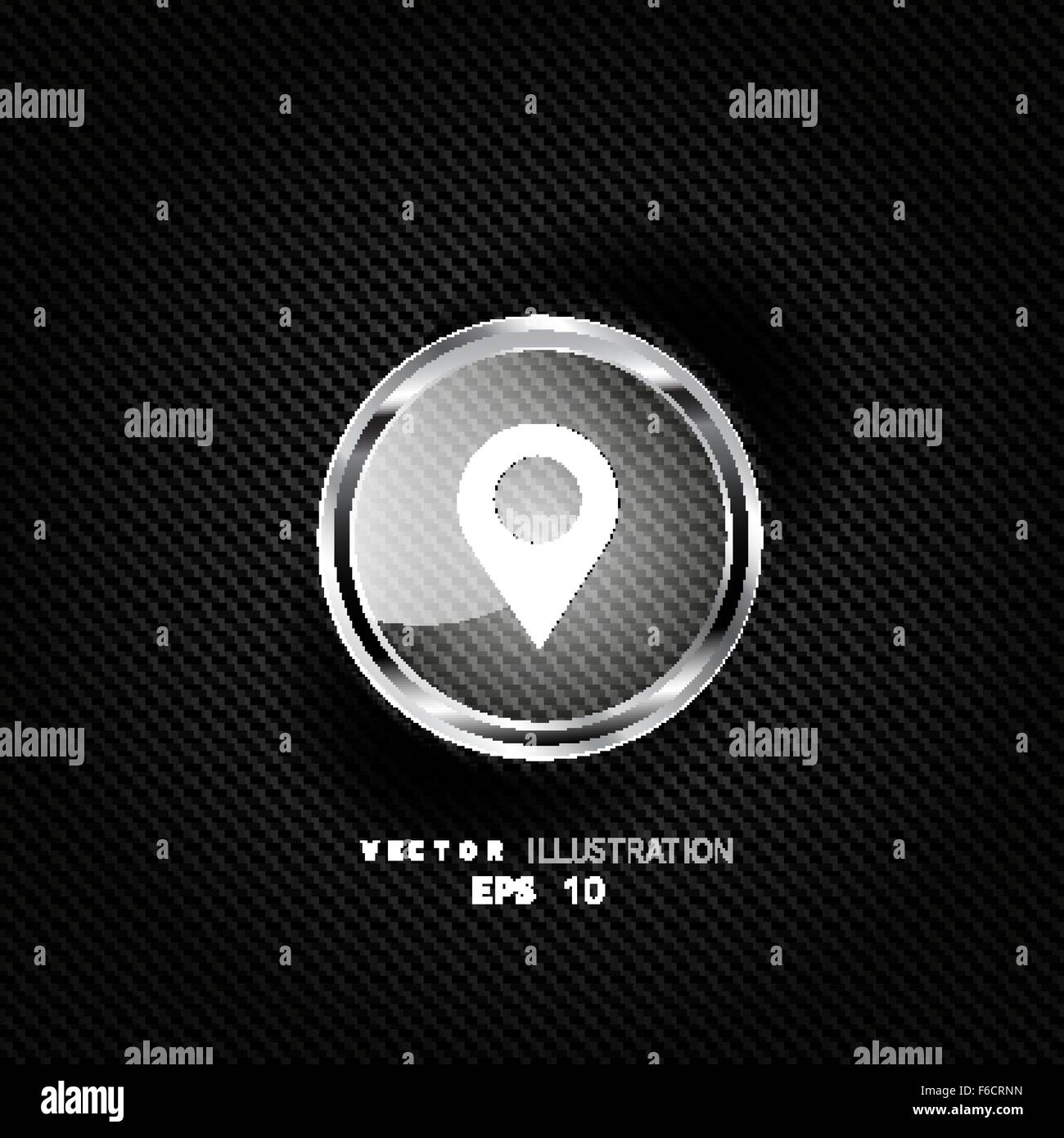 Map pointer icon Stock Vector Image & Art - Alamy