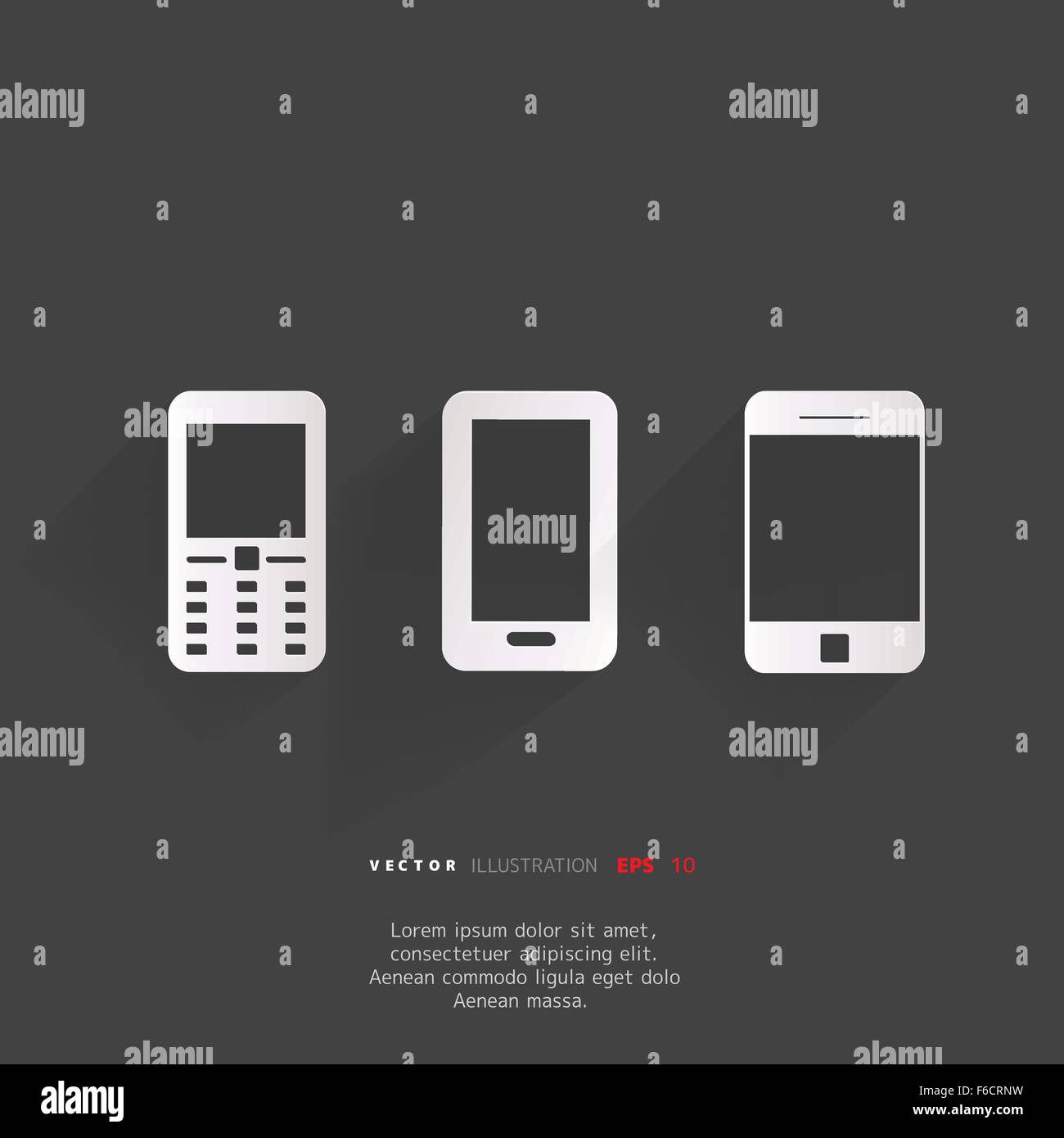 Smartphone web icon Stock Vector Image & Art - Alamy