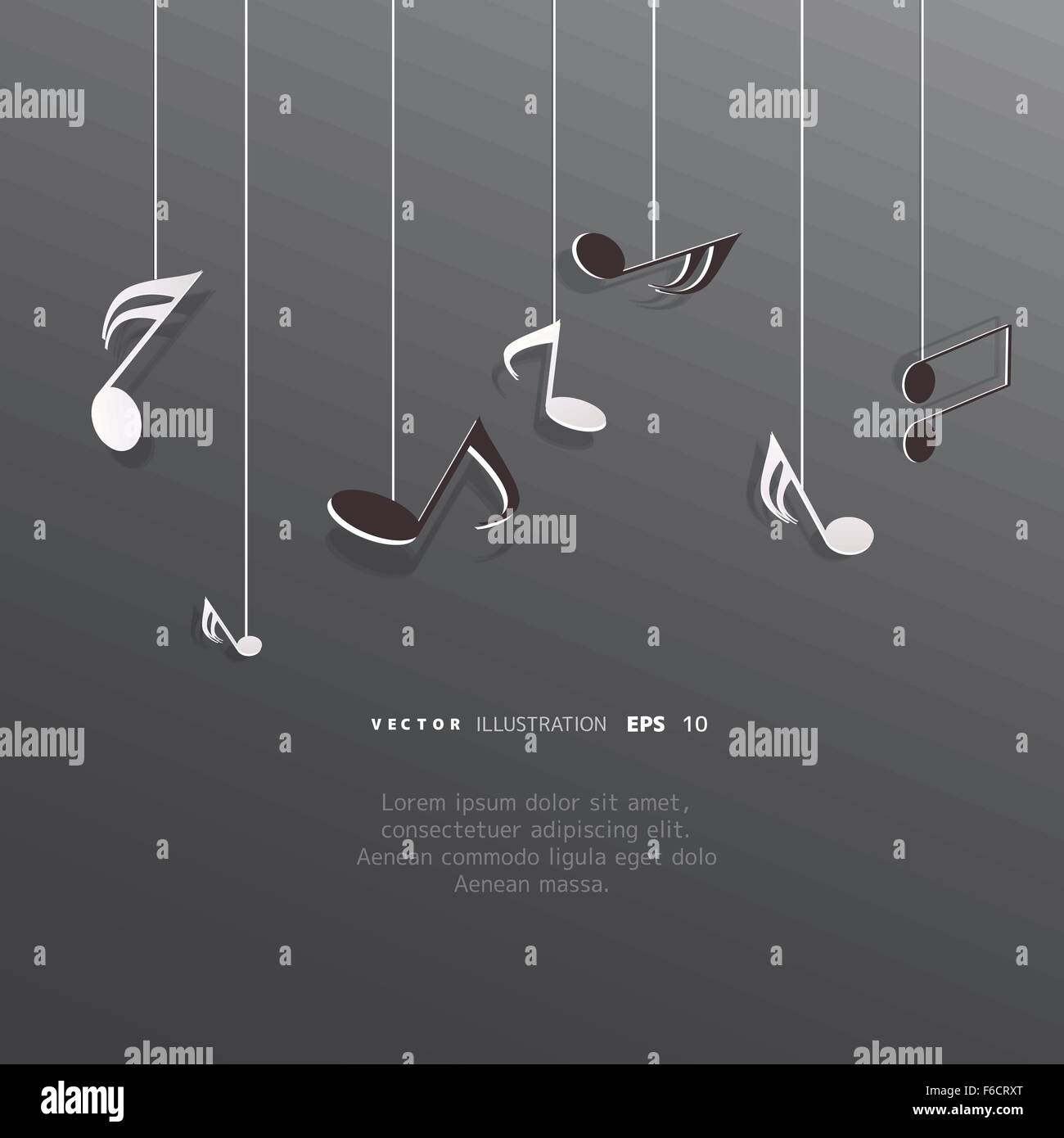 Abstract musical background Stock Vector Image & Art - Alamy