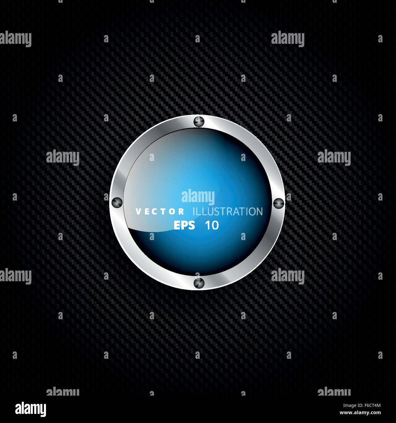 Metallic background with carbon texture and speech bubble Stock Vector ...