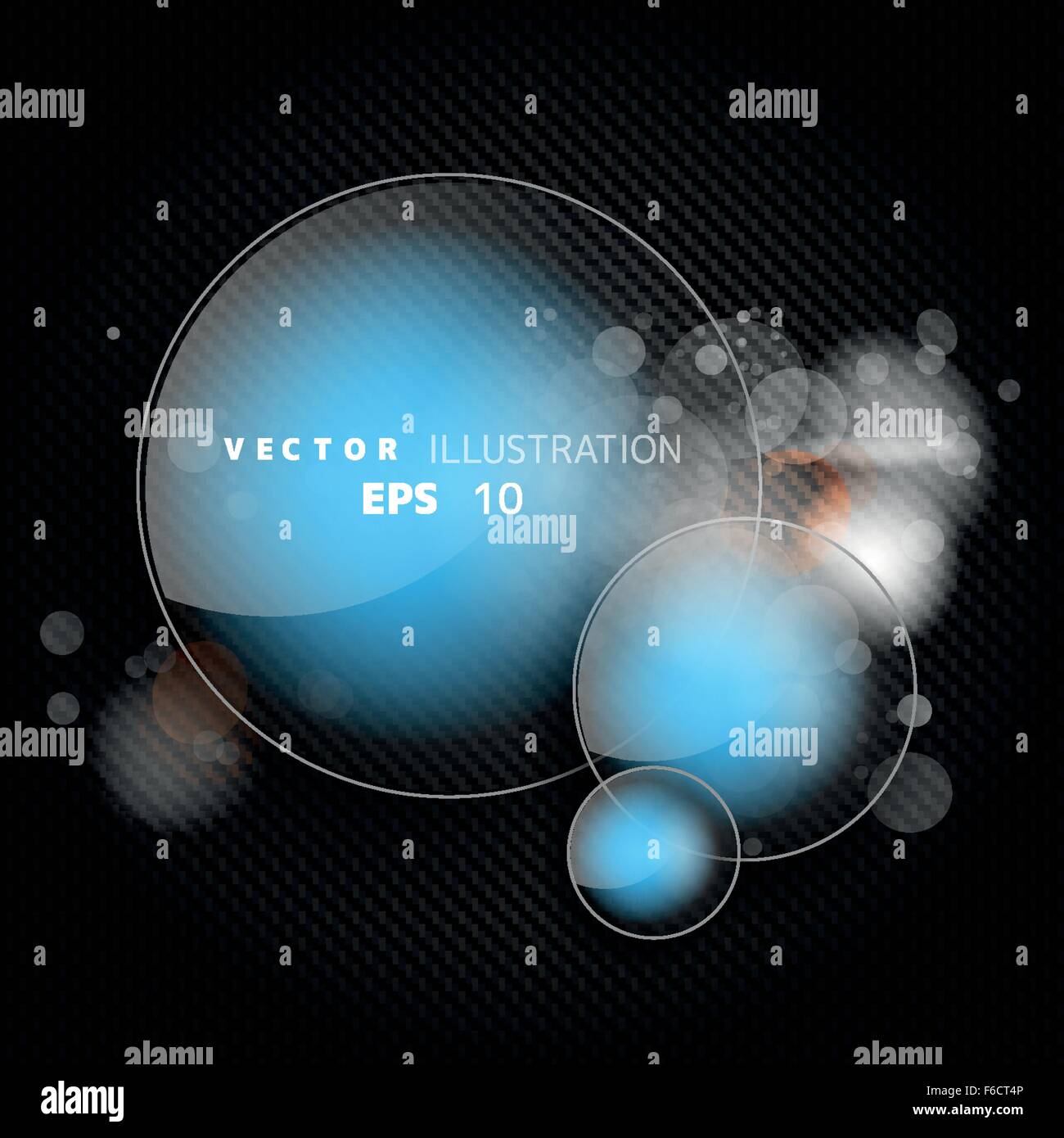 Metallic background with carbon texture and speech bubble Stock Vector ...