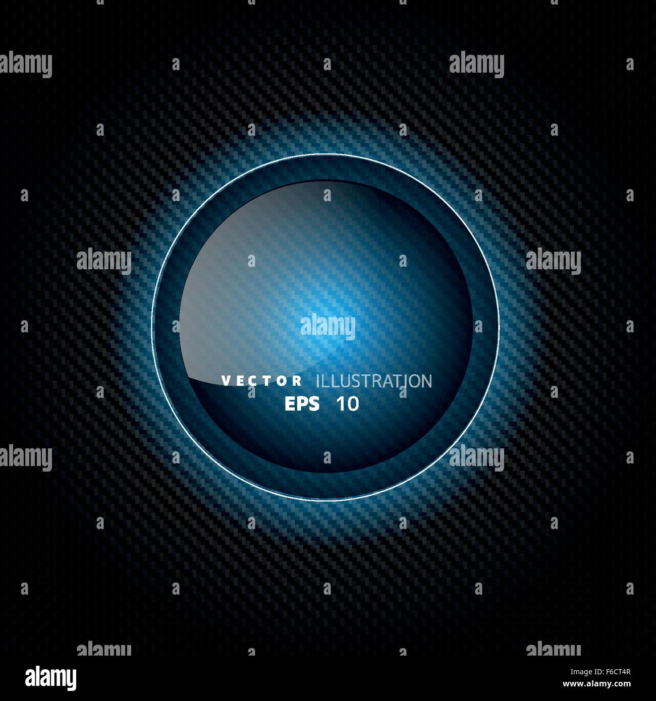 Metallic background with carbon texture and speech bubble Stock Vector ...