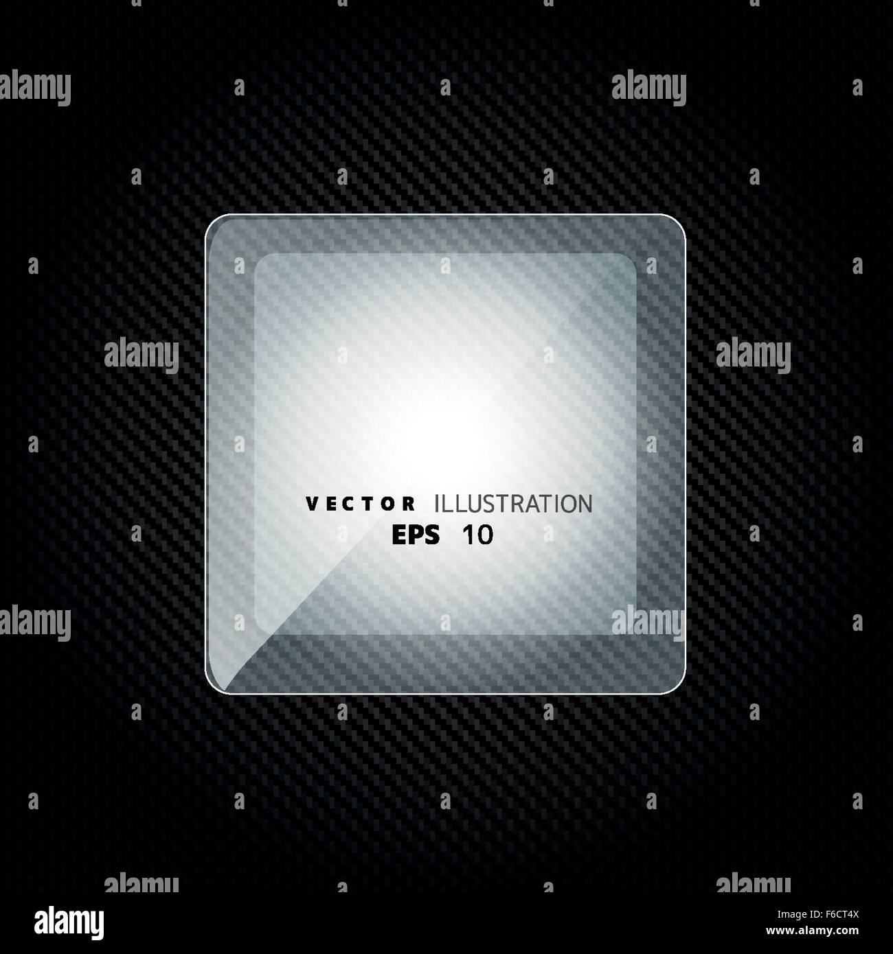 Metallic background with carbon texture and speech bubble Stock Vector ...