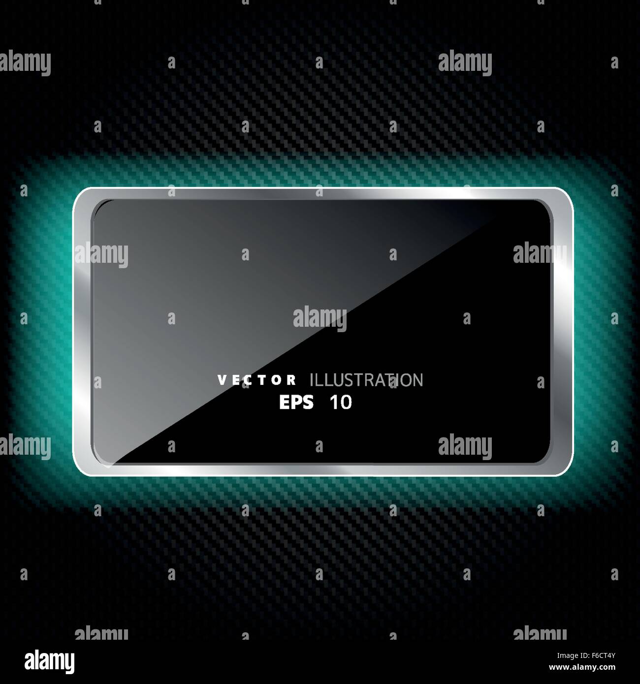 Metallic background with carbon texture and speech bubble Stock Vector ...