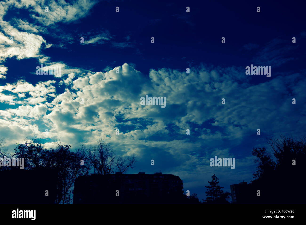 Cloudy stormy dramatic sky background Stock Photo - Alamy