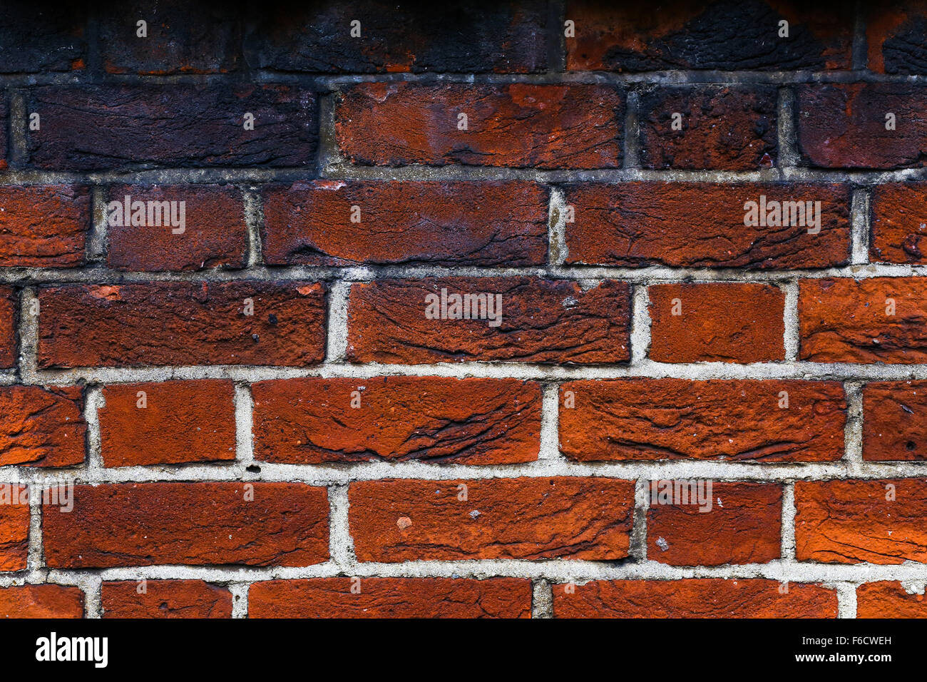 Background of old red vintage grunge brick wall texture Stock Photo - Alamy