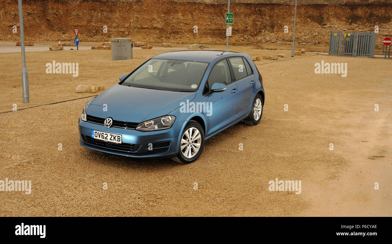 Volkswagen Golf SE 2.0-litre TDI 150 PS Stock Photo