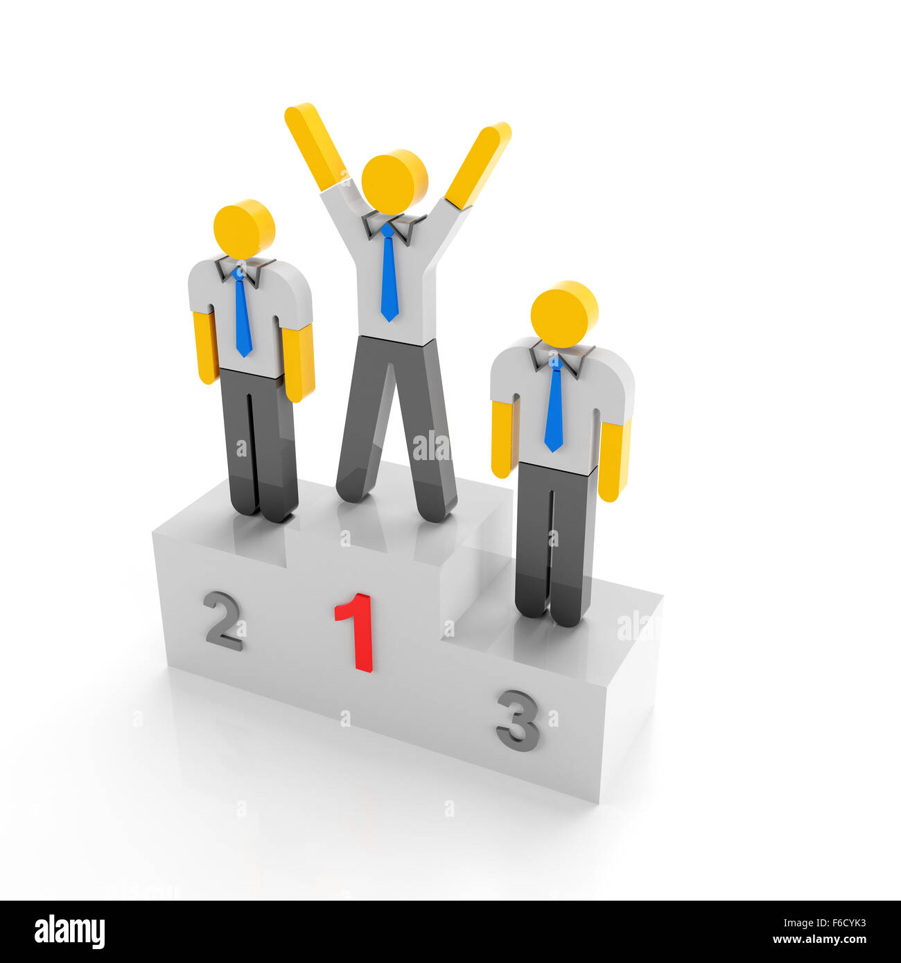 Business winner concept Stock Photo