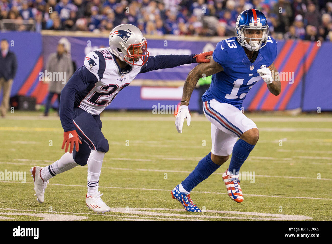 Odell beckham jr patriots hi-res stock photography and images - Alamy