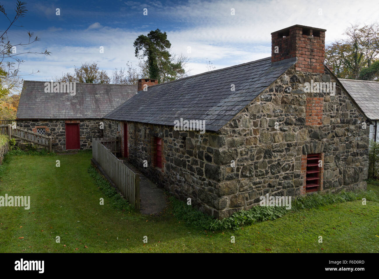 Old Mill in Northern Ireland Stock Photo