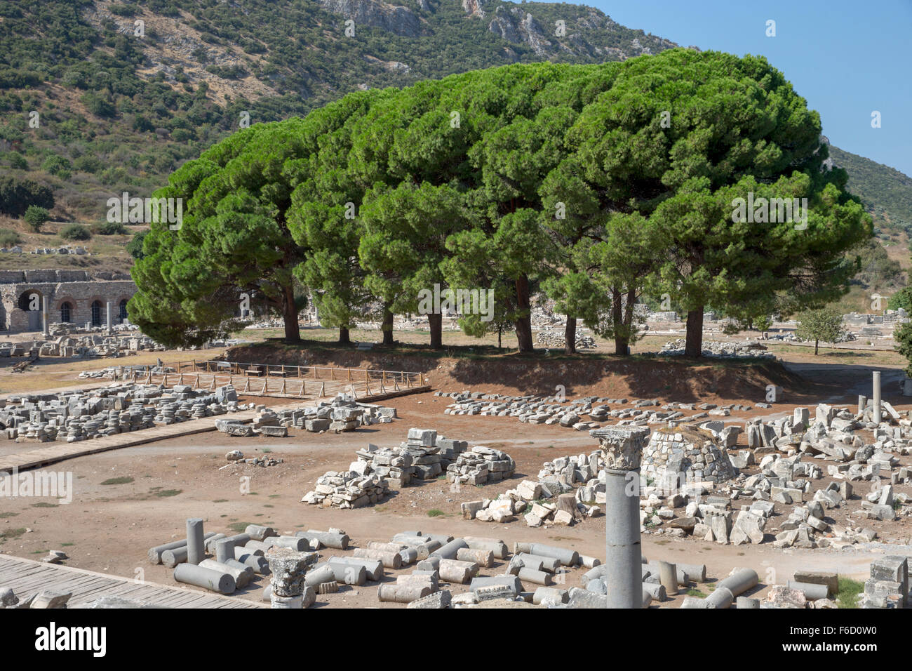 Ephesus, Kusadasi, Turkey, Monday, September 21, 2015. Stock Photo