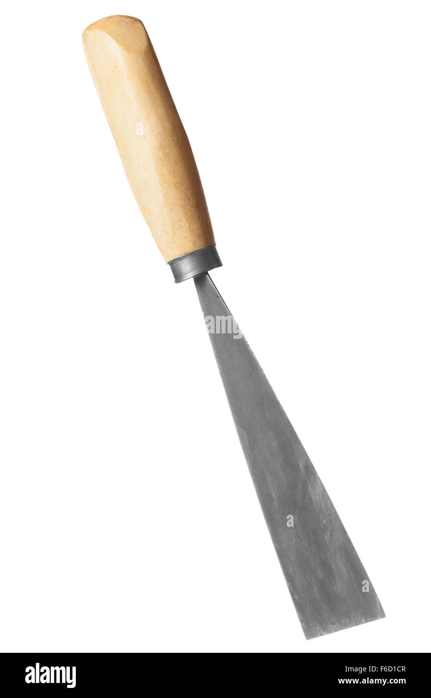 Isolated Filler Tool, Studio Shooting, White Background, Diagonally