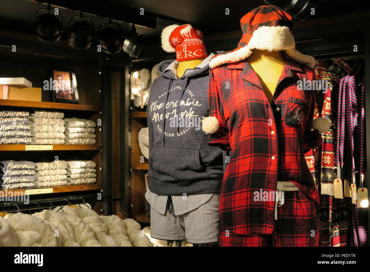 Abercrombie & Fitch Flagship Store Interior, Fifth Avenue, NYC Stock ...